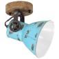 vidaXL Wandleuchte 25 W Blau 11,5x11,5x25 cm E27 vidaXL Wandleuchte 25 W Blau 11,5x11,5x25 cm E27