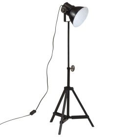 vidaXL Stehleuchte 25 W Schwarz 35x35x65/95 cm E27