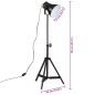vidaXL Stehleuchte 25 W Schwarz 35x35x65/95 cm E27 vidaXL Stehleuchte 25 W Schwarz 35x35x65/95 cm E27