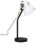 vidaXL Schreibtischlampe 25 W Weiß 17x17x60 cm E27 vidaXL Schreibtischlampe 25 W Weiß 17x17x60 cm E27