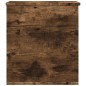 vidaXL Truhe Räuchereiche 40x42x46 cm Holzwerkstoff vidaXL Truhe Räuchereiche 40x42x46 cm Holzwerkstoff