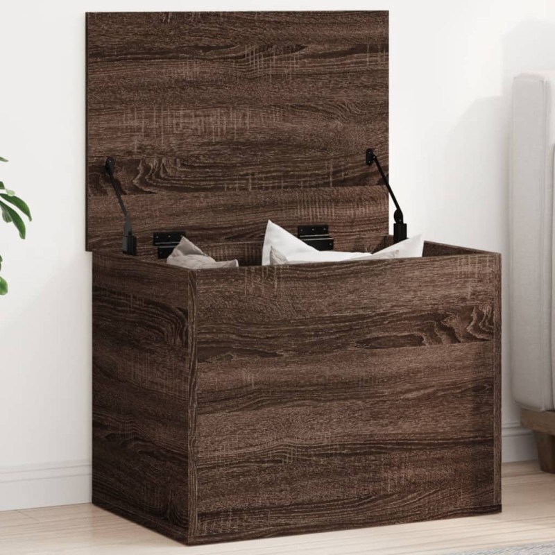 vidaXL Truhe Braun Eichen-Optik 60x42x46 cm Holzwerkstoff vidaXL Truhe Braun Eichen-Optik 60x42x46 cm Holzwerkstoff