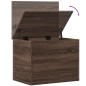 vidaXL Truhe Braun Eichen-Optik 60x42x46 cm Holzwerkstoff vidaXL Truhe Braun Eichen-Optik 60x42x46 cm Holzwerkstoff