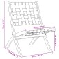 vidaXL Gartenstühle 2 Stk. Klappbar mit Tisch Rot Massivholz vidaXL Gartenstühle 2 Stk. Klappbar mit Tisch Rot Massivholz