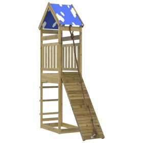 vidaXL Spielturm Imprägniertes Kiefernholz