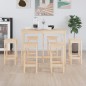 vidaXL 7-tlg. Bar-Set Massivholz Kiefer vidaXL 7-tlg. Bar-Set Massivholz Kiefer