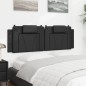 vidaXL Kopfteil-Kissen Schwarz 160 cm Kunstleder vidaXL Kopfteil-Kissen Schwarz 160 cm Kunstleder