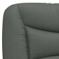 vidaXL Bett mit Matratze Dunkelgrau 90x200 cm Stoff vidaXL Bett mit Matratze Dunkelgrau 90x200 cm Stoff