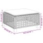 vidaXL 7-tlg. Garten-Sofagarnitur mit Kissen Schwarz Poly Rattan vidaXL 7-tlg. Garten-Sofagarnitur mit Kissen Schwarz Poly Rattan