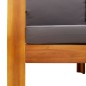 vidaXL 10-tlg. Garten-Sofagarnitur mit Kissen Massivholz Akazie vidaXL 10-tlg. Garten-Sofagarnitur mit Kissen Massivholz Akazie