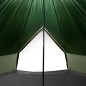 vidaXL Tipi-Familienzelt 10 Personen Grün Wasserdicht