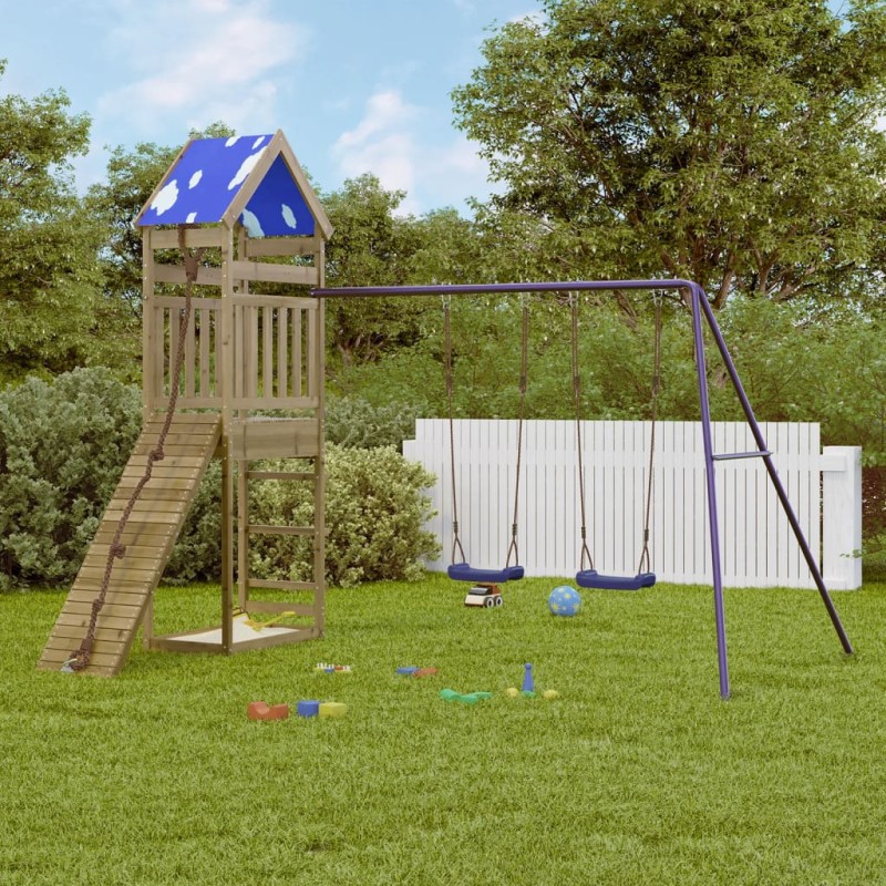 vidaXL Spielturm Imprägniertes Kiefernholz vidaXL Spielturm Imprägniertes Kiefernholz