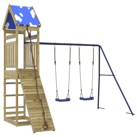 vidaXL Spielturm Imprägniertes Kiefernholz