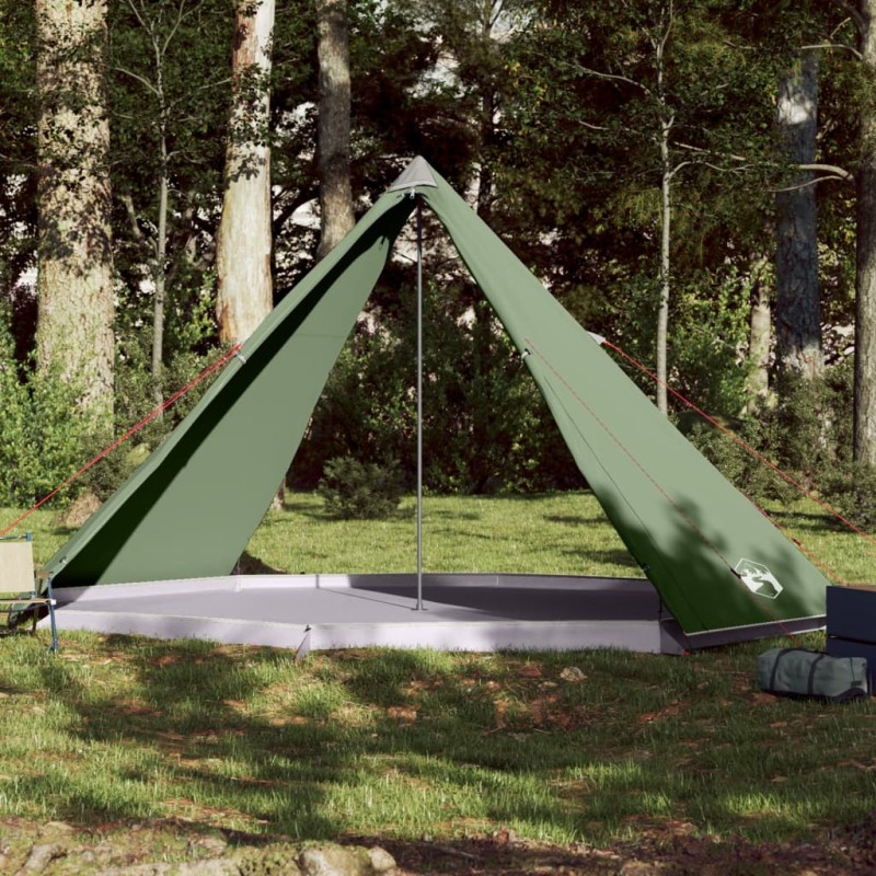 vidaXL Tipi-Familienzelt 8 Personen Grün Wasserdicht vidaXL Tipi-Familienzelt 8 Personen Grün Wasserdicht
