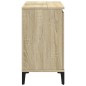 vidaXL Waschbeckenunterschrank Sonoma-Eiche 58x33x60 cm Holzwerkstoff vidaXL Waschbeckenunterschrank Sonoma-Eiche 58x33x60 cm Holzwerkstoff