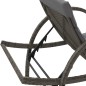 vidaXL Sonnenliegen 2 Stk. mit Tisch Grau Poly Rattan vidaXL Sonnenliegen 2 Stk. mit Tisch Grau Poly Rattan