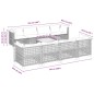 vidaXL 9-tlg. Garten-Sofagarnitur mit Kissen Schwarz Poly Rattan vidaXL 9-tlg. Garten-Sofagarnitur mit Kissen Schwarz Poly Rattan