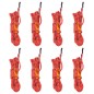 vidaXL Zeltleinen mit Seilspannern 8 Stk. Reflektierend 4 m 4 mm vidaXL Zeltleinen mit Seilspannern 8 Stk. Reflektierend 4 m 4 mm