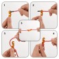 vidaXL Zeltleinen mit Seilspannern 8 Stk. Reflektierend 4 m 4 mm vidaXL Zeltleinen mit Seilspannern 8 Stk. Reflektierend 4 m 4 mm