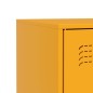 vidaXL Sideboard Senfgelb 67x39x83 cm Stahl vidaXL Sideboard Senfgelb 67x39x83 cm Stahl