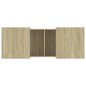 vidaXL Couchtisch Sonoma-Eiche 100x55x40 cm Holzwerkstoff