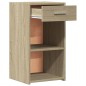 vidaXL Nachttisch Sonoma-Eiche 35x34x65 cm Holzwerkstoff vidaXL Nachttisch Sonoma-Eiche 35x34x65 cm Holzwerkstoff