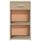 vidaXL Nachttisch Sonoma-Eiche 35x34x65 cm Holzwerkstoff vidaXL Nachttisch Sonoma-Eiche 35x34x65 cm Holzwerkstoff