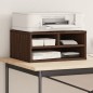 vidaXL Druckerständer Braun Eichen-Optik 49x40x22,5 cm Holzwerkstoff vidaXL Druckerständer Braun Eichen-Optik 49x40x22,5 cm Holzwerkstoff