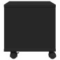 vidaXL Druckerständer mit Rollen Schwarz 41x32x34,5 cm vidaXL Druckerständer mit Rollen Schwarz 41x32x34,5 cm