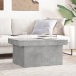 vidaXL Couchtisch Betongrau 80x55x40 cm Holzwerkstoff vidaXL Couchtisch Betongrau 80x55x40 cm Holzwerkstoff