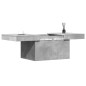 vidaXL Couchtisch Betongrau 80x55x40 cm Holzwerkstoff vidaXL Couchtisch Betongrau 80x55x40 cm Holzwerkstoff