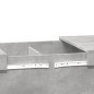vidaXL Couchtisch Betongrau 80x55x40 cm Holzwerkstoff vidaXL Couchtisch Betongrau 80x55x40 cm Holzwerkstoff