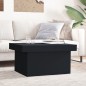 vidaXL Couchtisch Schwarz 80x55x40 cm Holzwerkstoff vidaXL Couchtisch Schwarz 80x55x40 cm Holzwerkstoff