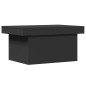 vidaXL Couchtisch Schwarz 80x55x40 cm Holzwerkstoff vidaXL Couchtisch Schwarz 80x55x40 cm Holzwerkstoff