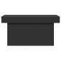 vidaXL Couchtisch Schwarz 80x55x40 cm Holzwerkstoff vidaXL Couchtisch Schwarz 80x55x40 cm Holzwerkstoff