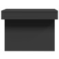vidaXL Couchtisch Schwarz 80x55x40 cm Holzwerkstoff vidaXL Couchtisch Schwarz 80x55x40 cm Holzwerkstoff