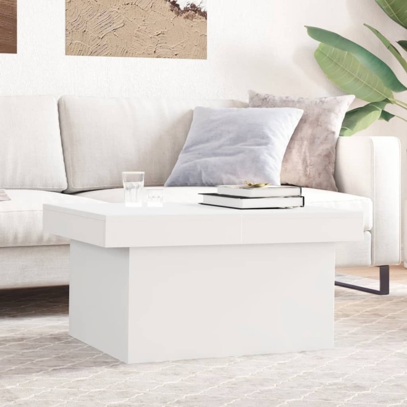 vidaXL Couchtisch Weiß 100x55x40 cm Holzwerkstoff vidaXL Couchtisch Weiß 100x55x40 cm Holzwerkstoff