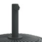 vidaXL Sonnenschirmständer mit Rollen für Ø38/48 mm Mast 27 kg Rund vidaXL Sonnenschirmständer mit Rollen für Ø38/48 mm Mast 27 kg Rund