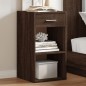 vidaXL Nachttische 2 Stk. Braun Eichen-Optik 35x34x65 cm Holzwerkstoff vidaXL Nachttische 2 Stk. Braun Eichen-Optik 35x34x65 cm Holzwerkstoff