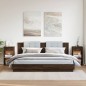 vidaXL Nachttische 2 Stk. Braun Eichen-Optik 35x34x65 cm Holzwerkstoff vidaXL Nachttische 2 Stk. Braun Eichen-Optik 35x34x65 cm Holzwerkstoff