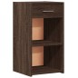vidaXL Nachttische 2 Stk. Braun Eichen-Optik 35x34x65 cm Holzwerkstoff vidaXL Nachttische 2 Stk. Braun Eichen-Optik 35x34x65 cm Holzwerkstoff