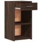 vidaXL Nachttische 2 Stk. Braun Eichen-Optik 35x34x65 cm Holzwerkstoff vidaXL Nachttische 2 Stk. Braun Eichen-Optik 35x34x65 cm Holzwerkstoff