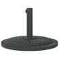 vidaXL Sonnenschirmständer für Ø38/48 mm Mast 12 kg Rund vidaXL Sonnenschirmständer für Ø38/48 mm Mast 12 kg Rund
