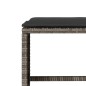 vidaXL 6-tlg. Garten-Sofagarnitur mit Kissen Grau Poly Rattan vidaXL 6-tlg. Garten-Sofagarnitur mit Kissen Grau Poly Rattan