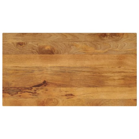 vidaXL Tischplatte 120x50x3,8 cm Rechteckig Massivholz Mango