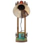 vidaXL Schreibtischlampe 25 W Mehrfarbig 23x13x52 cm E27 vidaXL Schreibtischlampe 25 W Mehrfarbig 23x13x52 cm E27
