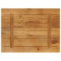 vidaXL Tischplatte 80x70x3,8 cm Rechteckig Massivholz Mango vidaXL Tischplatte 80x70x3,8 cm Rechteckig Massivholz Mango