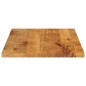 vidaXL Tischplatte 100x70x3,8 cm Rechteckig Massivholz Mango vidaXL Tischplatte 100x70x3,8 cm Rechteckig Massivholz Mango