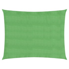 vidaXL Sonnensegel 160 g/m² Hellgrün 3x4,5 m HDPE