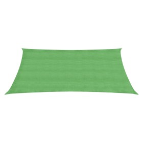 vidaXL Sonnensegel 160 g/m² Hellgrün 3x4,5 m HDPE